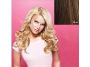 Hairdo 23 Wavy Clip In Hair Extensions by Jessica Simpson Ken Paves R10 Chestnut