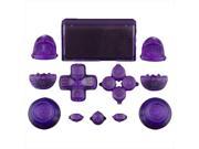 ZedLabz full replacement button set mod kit for 1st gen Sony PS4 controllers transparent purple