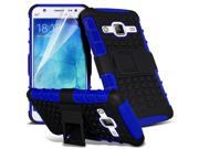 i Tronixs Samsung Galaxy A5 2016 case High Quality ALLIGATOR STYLE Shock Proof cover Blue