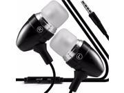iTronixs Elephone P4000 Premium Quality Aluminium In Ear Earbud Stereo Hands Free Headphones Earphone Headset with Built in Microphone Mic On Off Button B