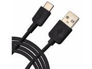 iTronixs Meizu M3x 1 Metre Type C USB Data Charging Cable Black