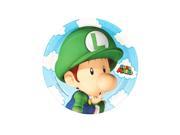 Super Mario Bros. Small 7 Inch Round Dessert Plates Baby Luigi