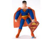 Superman Small 9 Plush Toy Plastic Head