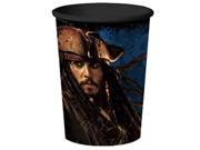 Pirates of the Caribbean Plastic 16 Ounce Reusable Keepsake Favor Cup 1 Cup