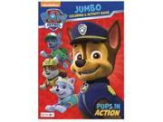 Paw Patrol Jumbo 96 pg. Coloring And Activity Book Pups In Action