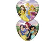 Princess Belle Snow White Large Heart Lunch Dinner Plates