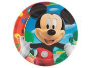 Mickey Mouse Clubhouse Large 9 Inch Round Lunch Dinner Plates
