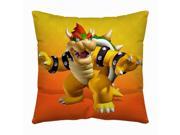 Super Mario Bross Medium 13 Inch Orange Pillow Koopa