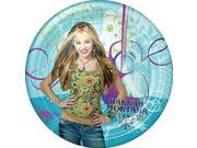 Hannah Montana Large Round Lunch Dinner Plates