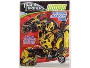 Transformers Jumbo Coloring and Activity Book Bumblebee Red
