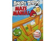 Angry Birds 96P Giant Coloring Maze and Activity Book Maze Mania