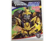 Transformers Jumbo Coloring and Activity Book Bumblebee Green