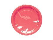Hot Pink Large 9 Inch Dinner Lunch Plates