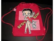 Drawstring Bag Betty Boop Cloth String Bag Sack Cinch Pack Style 1 Red