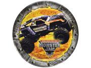 Monster Truck Jam 6 Inch Small Round Party Cake Dessert Plates