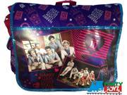 One Direction 1D Cloth Messenger Bag Backpack School Purple