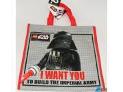 LEGO Star Wars Jumbo Reusable Tote Bag Darth Vader