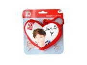 1D One Direction Plush Heart Clip On Louis