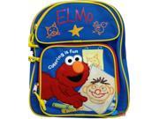 Elmo Small Toddler 12 Cloth Backpack Book Bag Pack Coloring