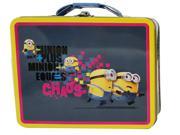 Despicable Me Minions Square Carry All Tin Lunch Stationery Box Chaos