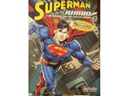 Superman Jumbo 96 pg. Coloring And Activity Book With Stand up Characters