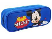 Mickey Mouse Plastic Pencil Case Blue