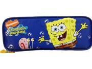 Spongebob Squarepants Plastic Pencil Case Pencil Box With Gary Blue