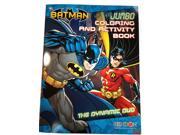 Batman Jumbo 96 Pg Coloring and Activity Book The Dynamic Duo
