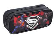 Superman vs Batman Cloth Pencil Case Pencil Box Black