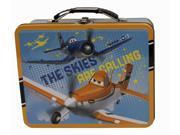 Planes Square Carry All Tin Stationary Lunch Box The Skies