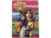 Madagascar Jumbo 96 pg. Coloring and Activity Book Red