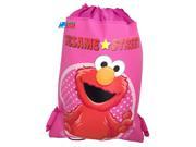 Drawstring Bag Elmo Pink Cloth String Bag