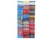 Cars 2 Light blue Red Purple Wooden Pencils Pack of 12