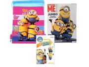 Minions Pink Cloth String Bag Book Mischievous and Play Pack For Girls