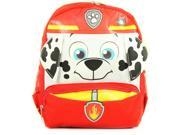 Paw Patrol 12 Inch Small Toddler Cloth Backpack Red Marshall