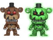2X Funko Pop! Games Five Nights at Freddy s Vinyl Figures 111 Freddy and Green