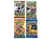 4X Pokemon Trading Cards Game Booster Pack Cover Varies