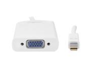Rocstor Mini Displayport to VGA Adapter for Mac PC Cable Length 5.9