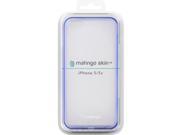 ReVamp Mahngo Skin Slim TPU Protective Case Blue iPhone 5 5S