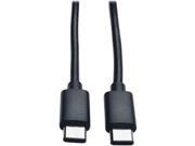 Tripp Lite USB 2.0 Hi Speed Cable USB Type C USB C to USB Type C M M 6 ft. Length