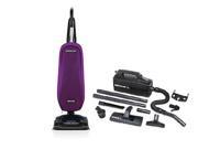 Oreck Axis Upright Lightweight Vacuum Cleaner Purple Power Bundle with Oreck Super Deluxe Compact Vac BB880AD