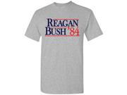 Reagan Bush 84 T shirt Republican Presidential Campaign Shirt