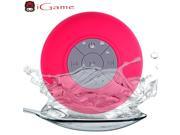 iGame Mini Portable Wireless Waterproof Bluetooth Speaker with Bulit in Microphone Red