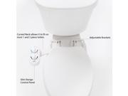 Bidet Attachment with Dual Nozzles for Hot and Cold Water