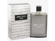Jimmy Choo Man 3.3 oz 3.4 oz 100 ML Eau De Toilette For Man*NEW IN BOX*