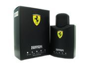 Scuderia Ferrari Black 4.2 oz 125 ML Eau De Toilette For Men *Sealed* SF6485