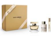 Dolce Gabbana The One Gift Set Eau de Parfum 3 Pcs For Women NIB
