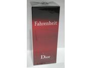 Christian Dior Fahrenheit 3.4 oz 100 ML Eau De Toilette Men**SEALED**