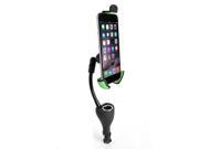 Car Mount Beepels Multi Use Car Mount Car Charger 2 USB Ports 2.1A and 1 Socket Universal Smartphone holder For iPhone 6s Plus 6s 5s 5c Samsung Galaxy S6 Edg