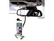 Car Mount Beepels Universal Rear View Mirror Car Mount Smartphone Holder with 360? Rotatable including for iPhone 6 6S Plus Galaxy S7 S6 Edge Adjustable